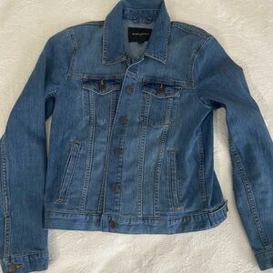 NWOT Banana Republic Blue Denim Jacket